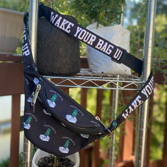 “Wake Your Bag Up” Crossbody/ Fannypack/ Bumbag - Picture 1 of 3